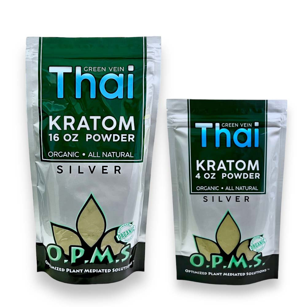 OPMS Silver Thai Kratom Powder