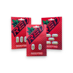 OPMS Red Vein Kratom Capsules