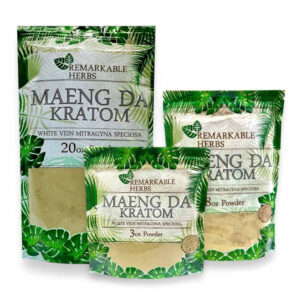 Remarkable Herbs White Vein Maeng Da Kratom Powder