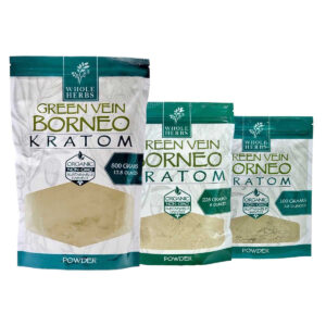 Whole Herbs Green Vein Borneo Kratom Powder